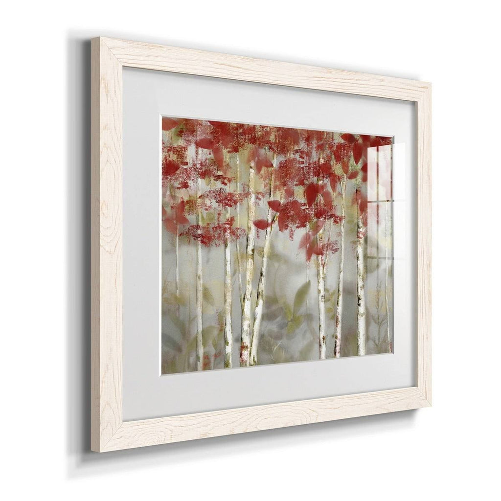Framed Print 31X44 White Z8165