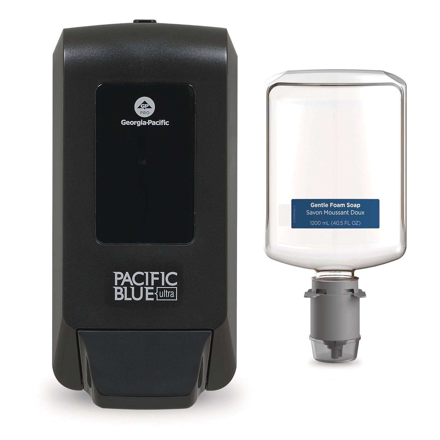 Manual Soap & Sanitizer Dispenser Starter Kit, Pack of 2 M26720