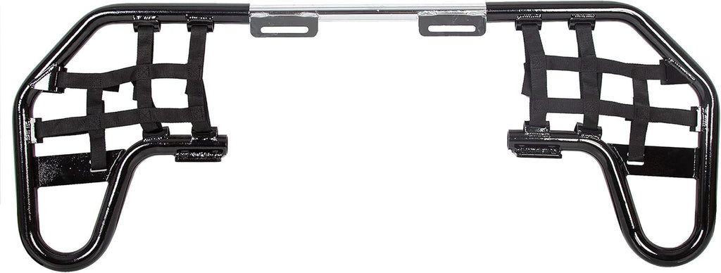 Aluminum Nerf Bars Silver with Black Nets Pack of 2 V102
