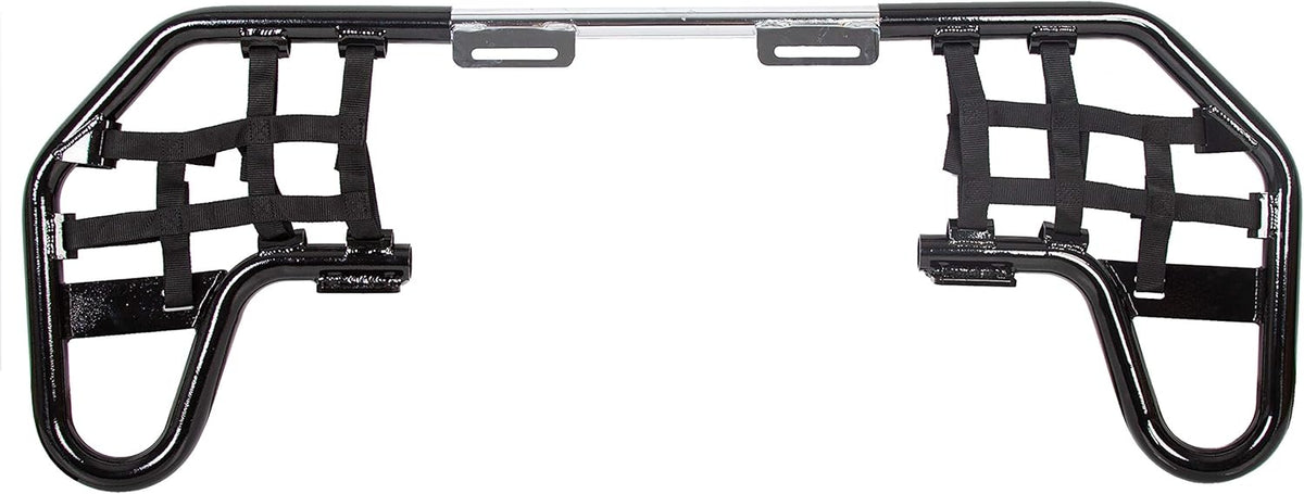 Aluminum Nerf Bars Silver with Black Nets Pack of 2 V102