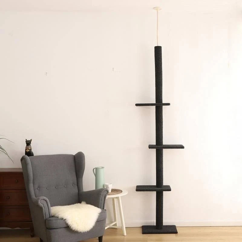 3-Tier Floor-To-Ceiling Cat Tree X4802