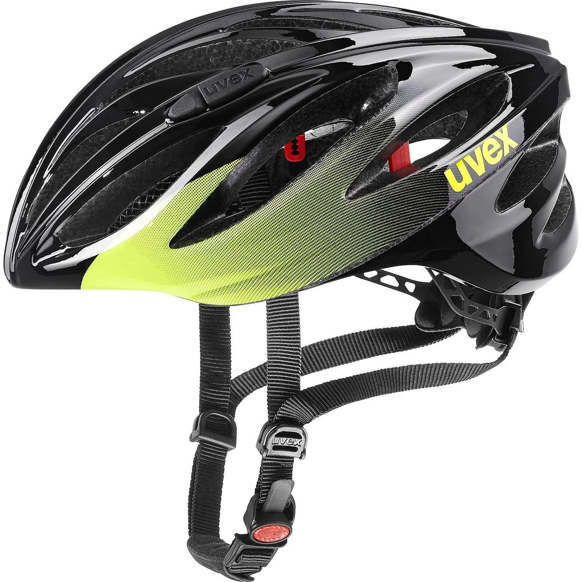 Uvex Boss Race Helmet Black Lime 52-56 cm B647