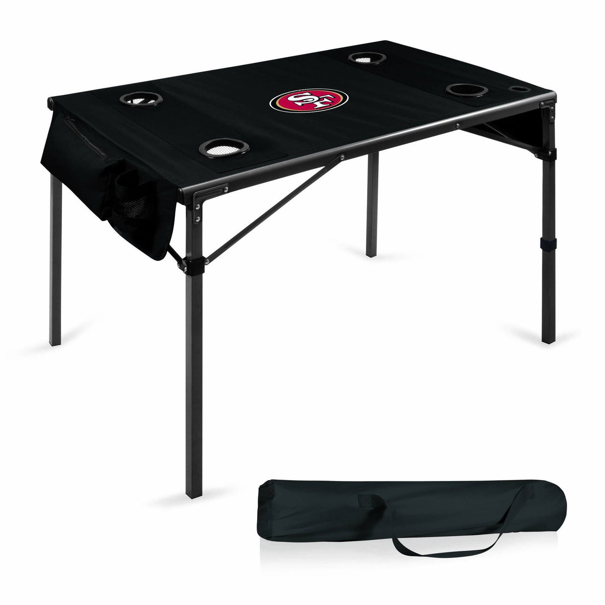 Black Portable Folding Travel Table P9026