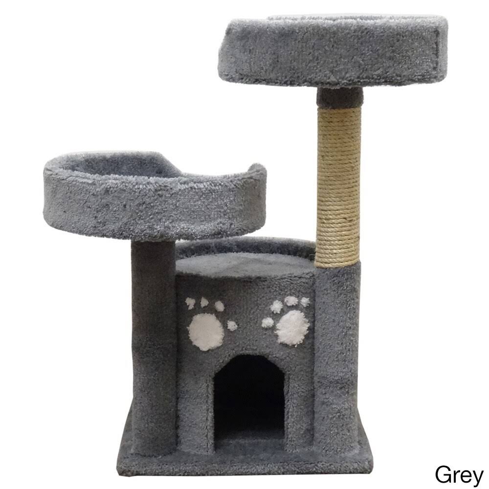 Solid Wood Cat Condo Z4383