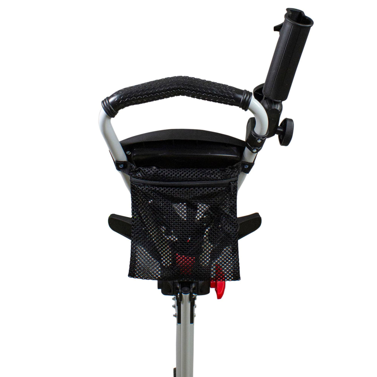 48x22 White and Red 3 Wheel Golf Push Cart J701877