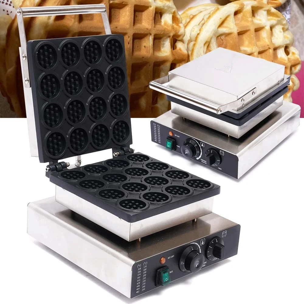 16pcs Nonstick Electric Waffle Maker G573