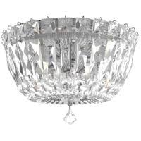 3-Light Crystal Flush Mount Z32538