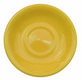 6-Inch Rolled Edge Stoneware Saucer, Yellow, Box of 36 N7222