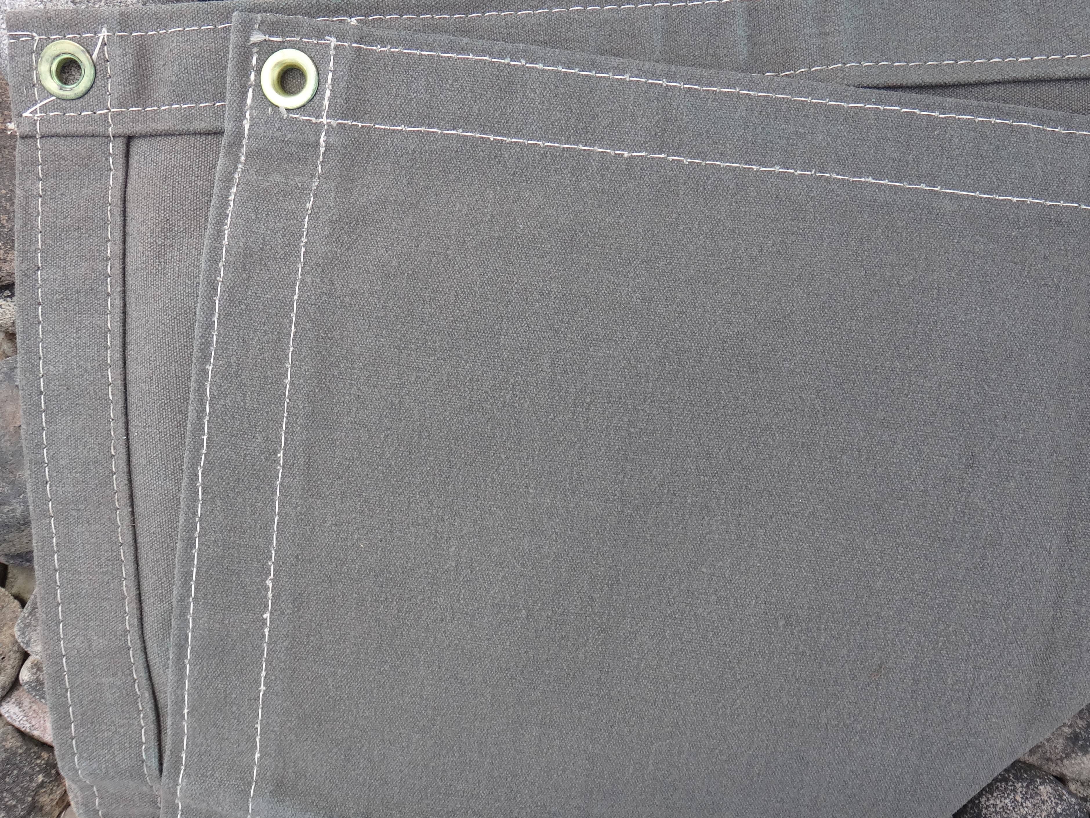 Olive Drab Canvas Tarp Water Resistant 12 oz. H588157