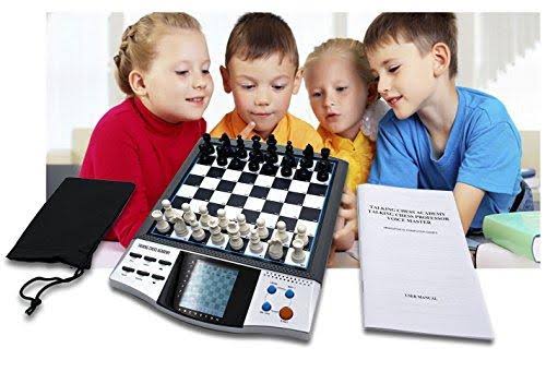 Talking Electronic Chess Master Pro Handheld Computer Game N2118