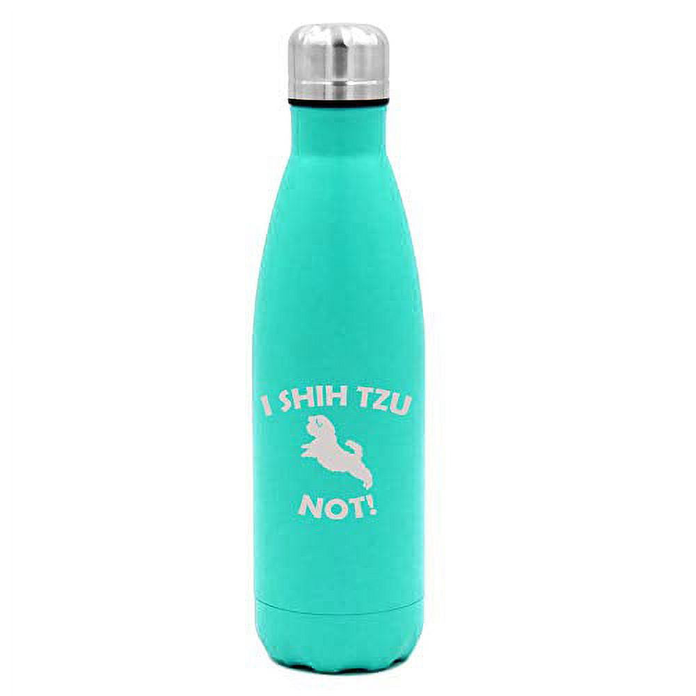 17 oz. Double Wall Vacuum Insulated Stainless Steel Water Bottle Travel Mug Cup Y8461