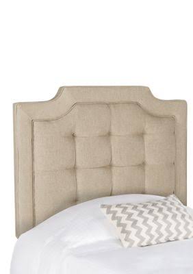 Twin Hemp Tufted Linen Headboard O83754