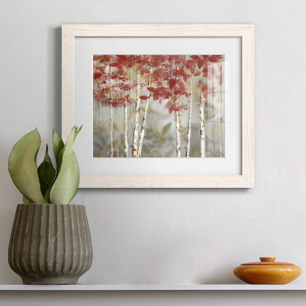 Framed Print 31X44 White Z8165
