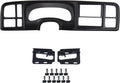 Double Din Truck Dash Kit Replacement Matte Black W174
