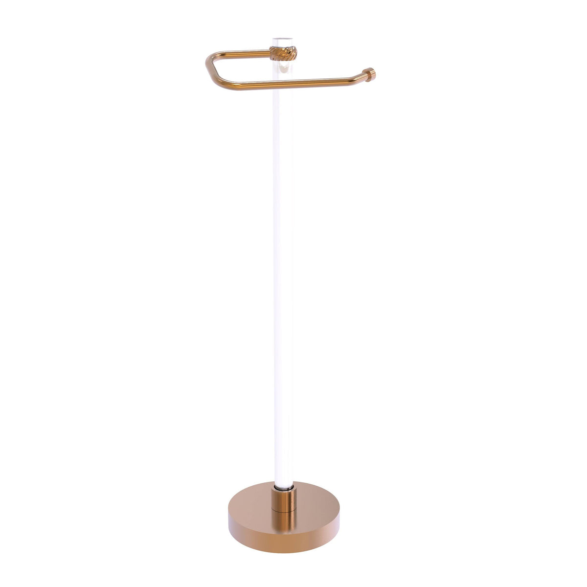 Brushed Bronze Freestanding Toilet Paper Holder V116