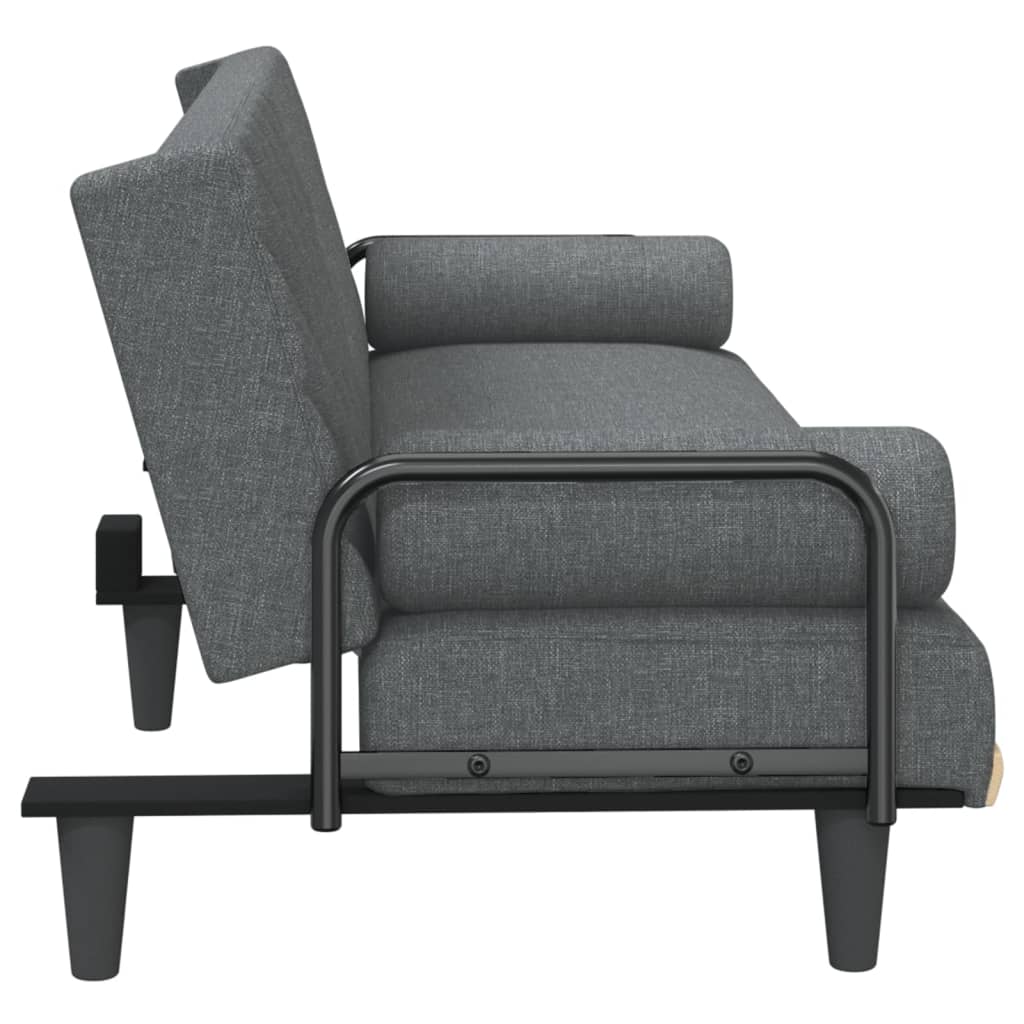 Dark Gray Fabric Sofa Bed K5801