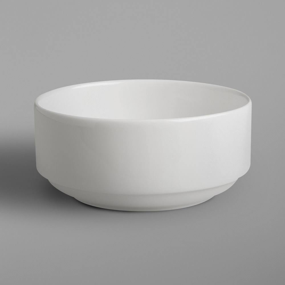 10.2 oz Ivory Porcelain Bowl - 6/Case M47349