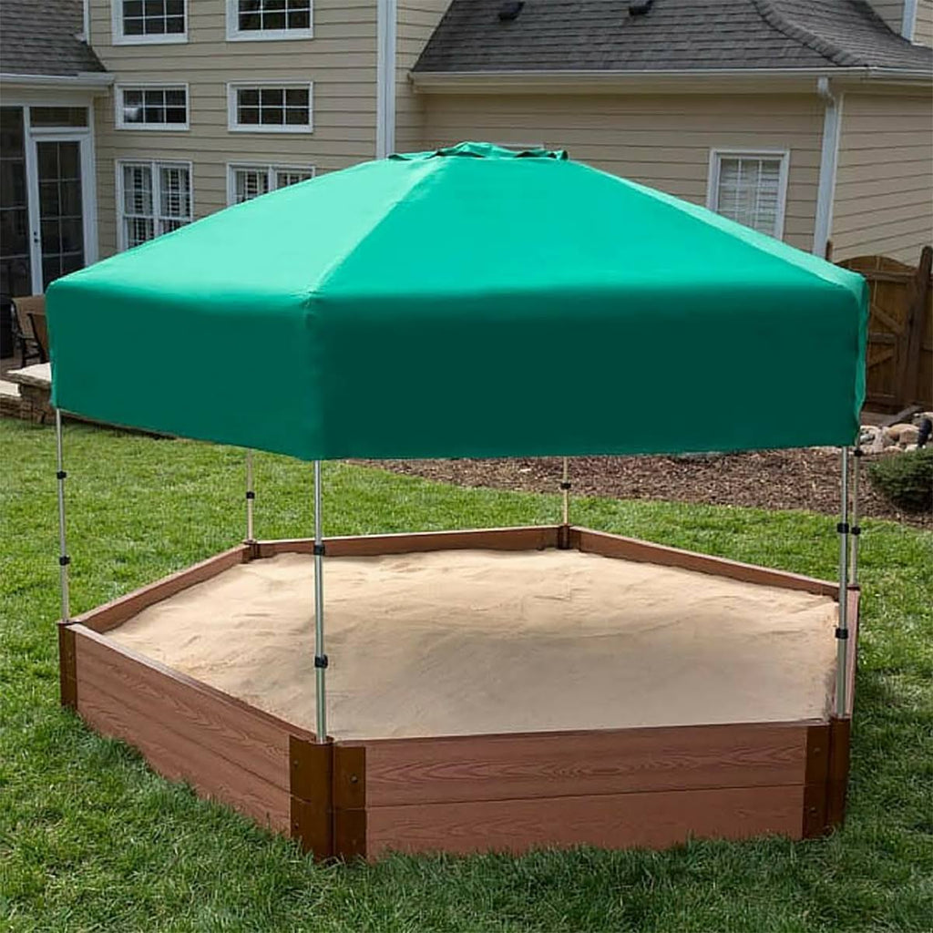 Telescoping Hexagon Sandbox Canopy Cover C367947