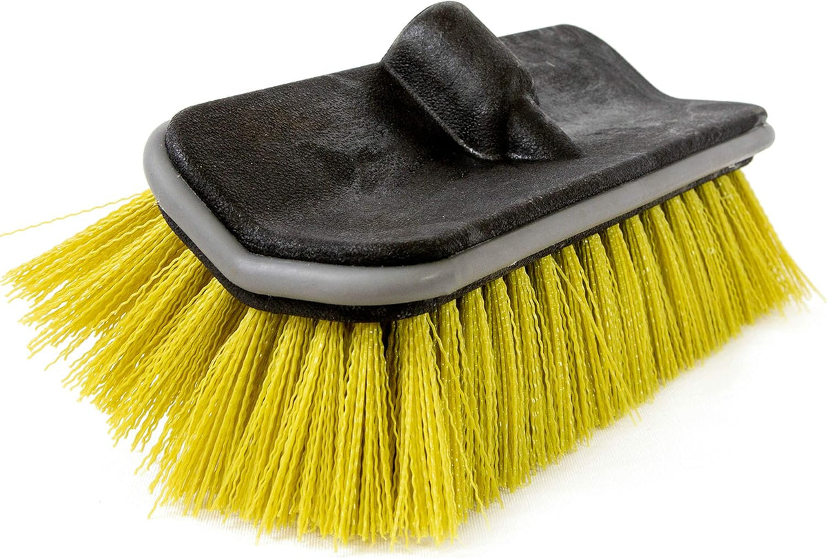 11 Inch Hard Bristle Deck Brush with Telescoping Pole P7338