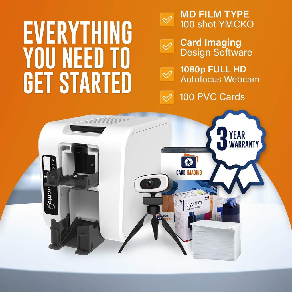 ID Card Printer Badge Maker Machine X229
