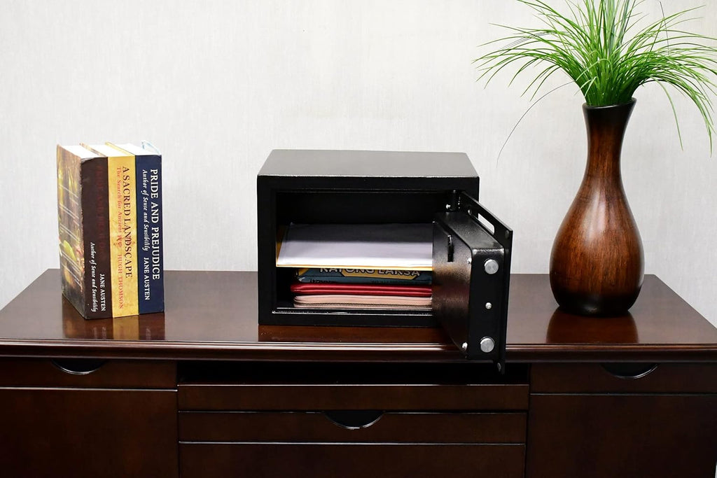 Compact Digital Depository Drop Safe with Front Load Drop Box R29002