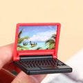 2pcs Dollhouse Miniature Modern Computer Furniture J9063
