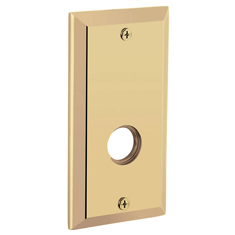Lifetime Polished Nickel Square Passage Rosette T7156