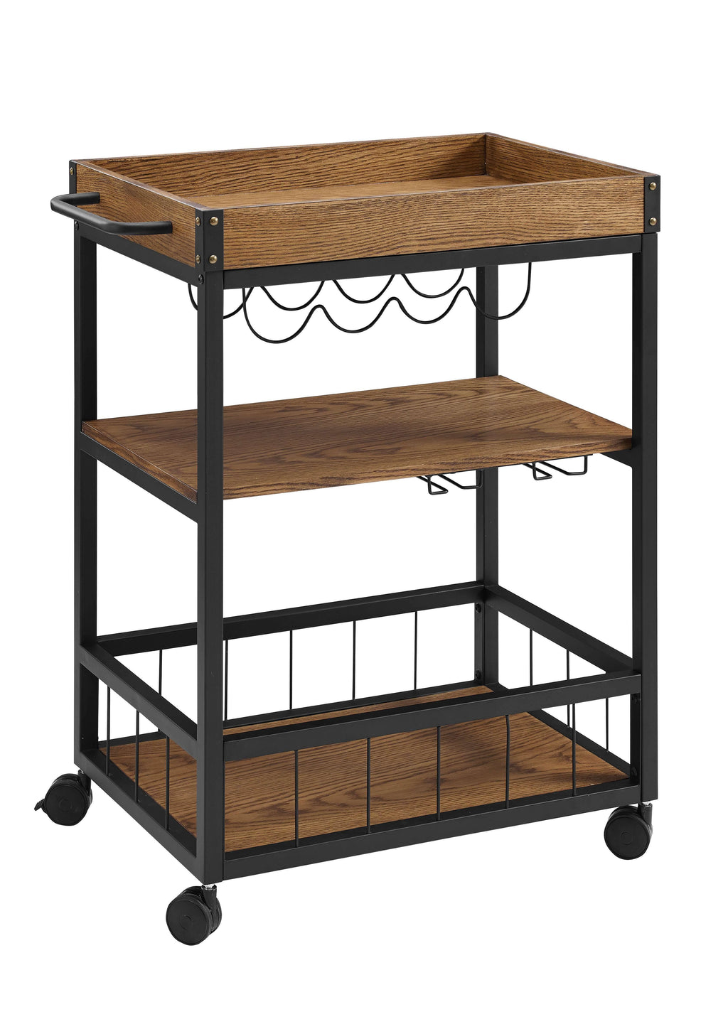 Black Kitchen Cart T333
