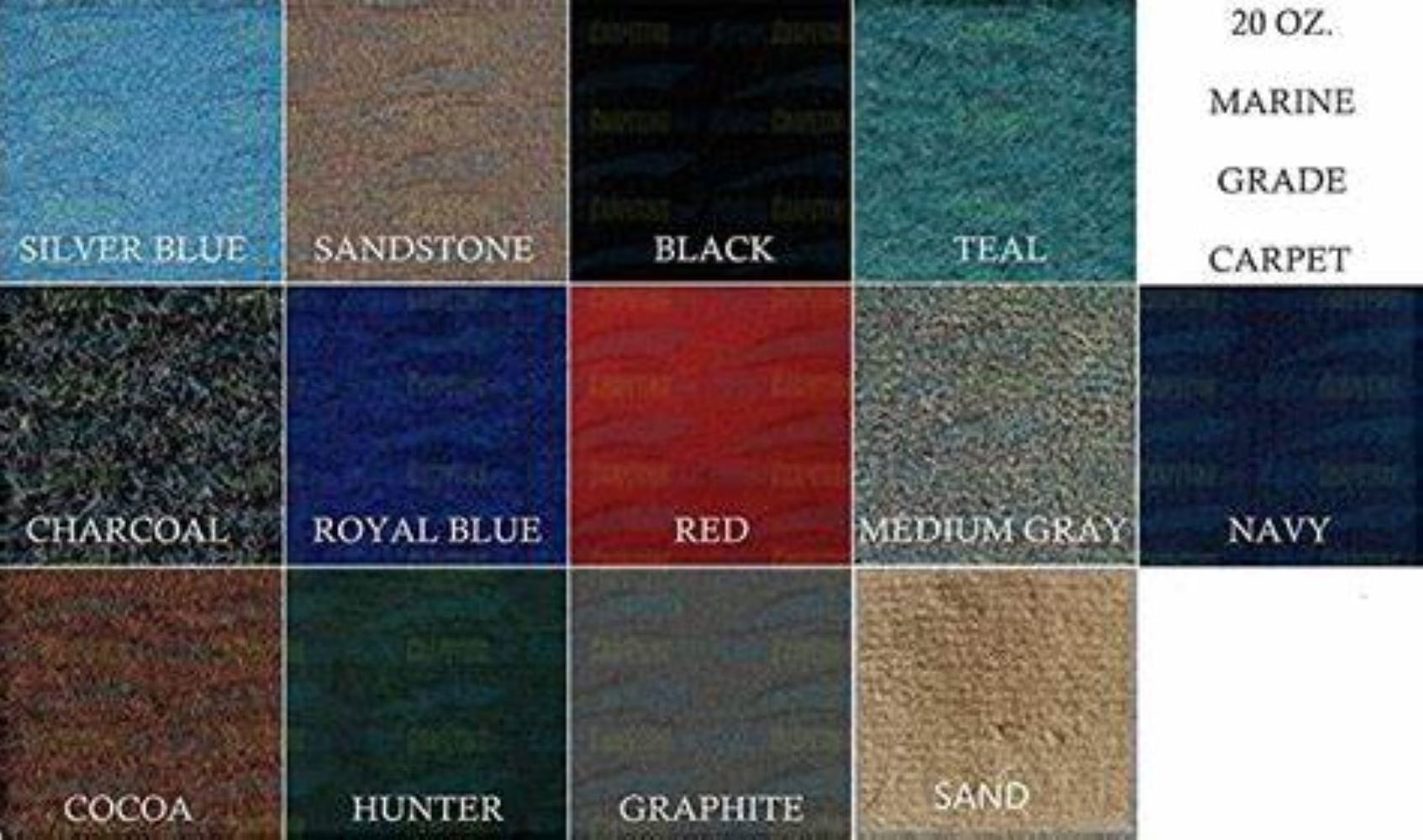 Pre-Cut Carpet Kit for Bass Boat S205