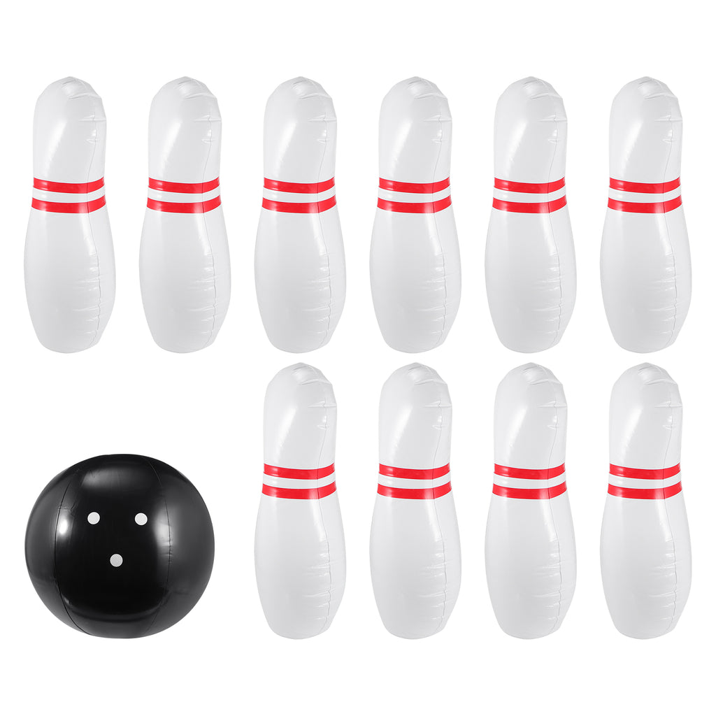 Inflatable Bowling Set Indoor Outdoor Game V6036