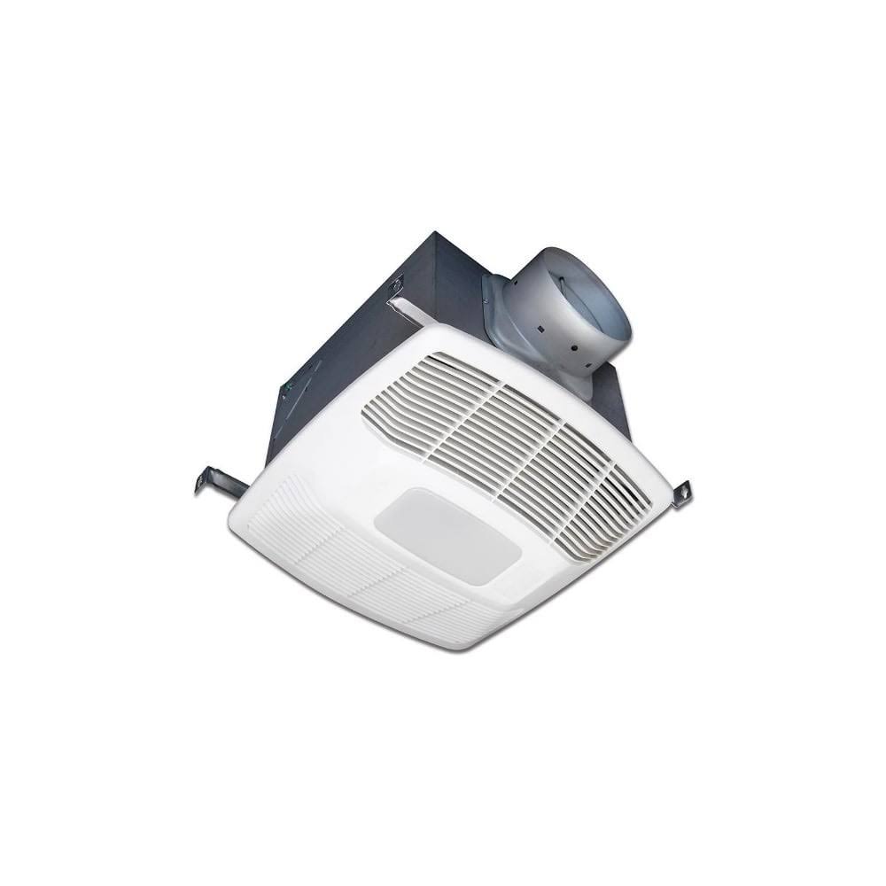 130 CFM 0.6 Sone Ceiling Mounted LED Light Humidity - White D496299