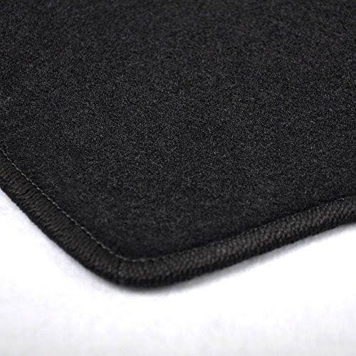 4 Pcs Black Nylon Floor Mats P309786