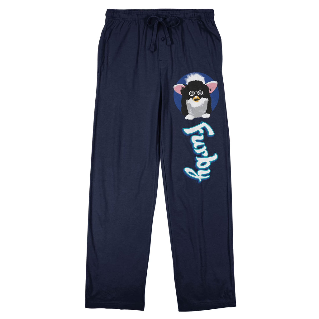 Navy Blue Graphic Sleep Pants O562063