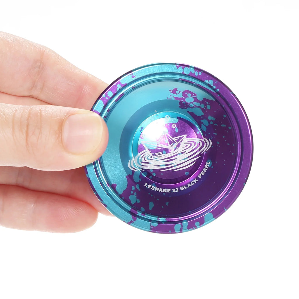 Aluminum Yoyo Ball with Bearing Strings Glove Storage Case C160