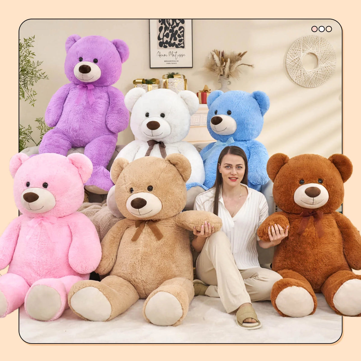 Giant Teddy Bear Plush Toy C70437