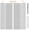 80 Packs Stainless Steel Swage Lag Screws for Wood Post Cable Railing Hardware Z211