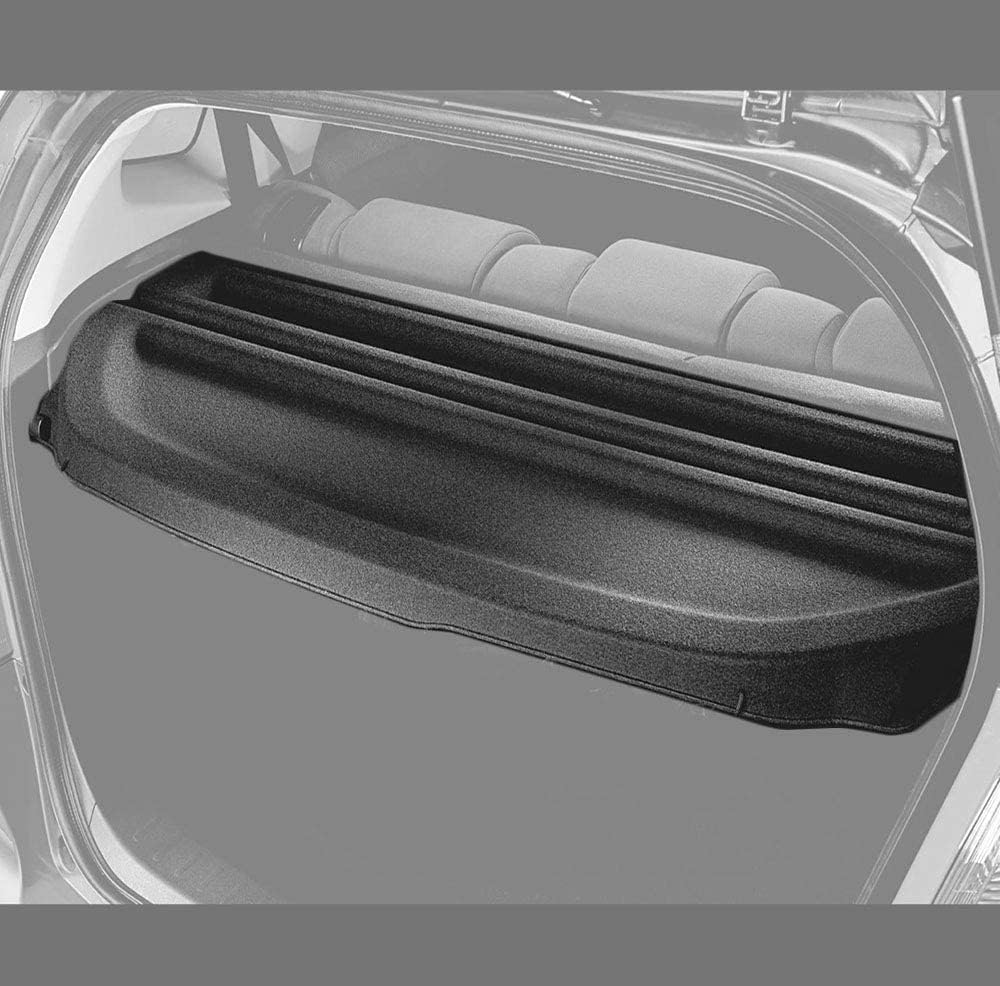 Black Rear Trunk Cover for Honda Fit F96817