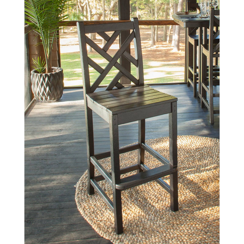 White Bar Side Chair Q81651