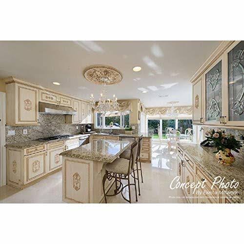 13 1/8x22OD x 8x22ID x 5/8x22P Ceiling Medallion T35807