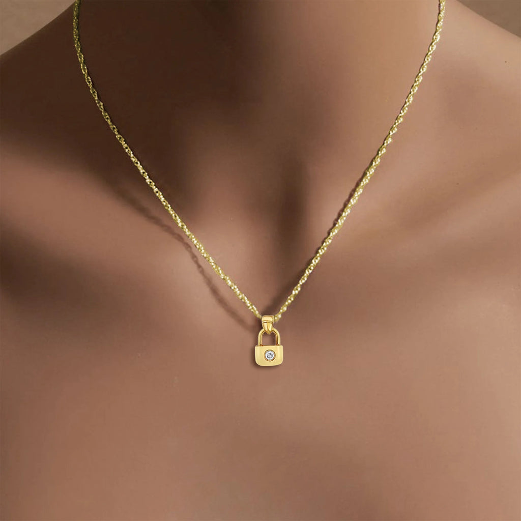 18k Yellow Gold Necklace W27188