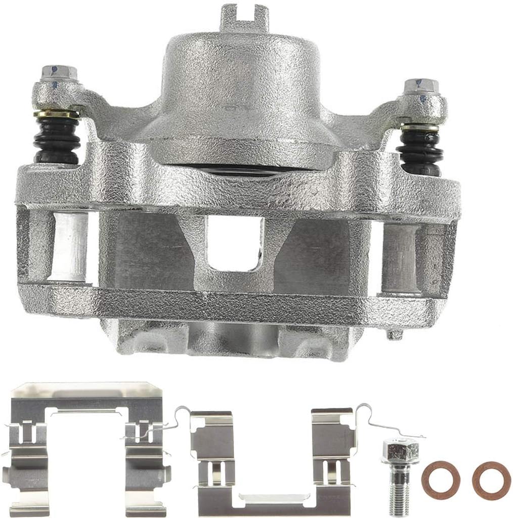 Disc Brake Caliper Assembly with Bracket Front Left Driver Side Pack of 2 X18607