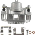 Disc Brake Caliper Assembly with Bracket Front Left Driver Side Pack of 2 X18607