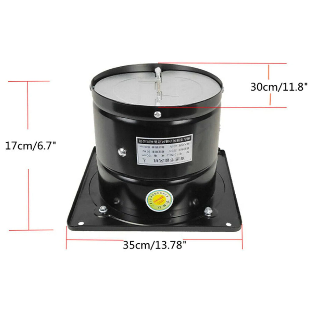 12" Wall Mounted Exhaust Fan Blower Ventilation Extractor S520