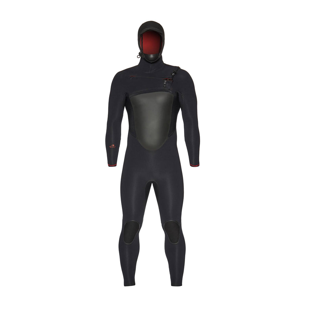 Black 5/4mm Hooded Wetsuit D784944