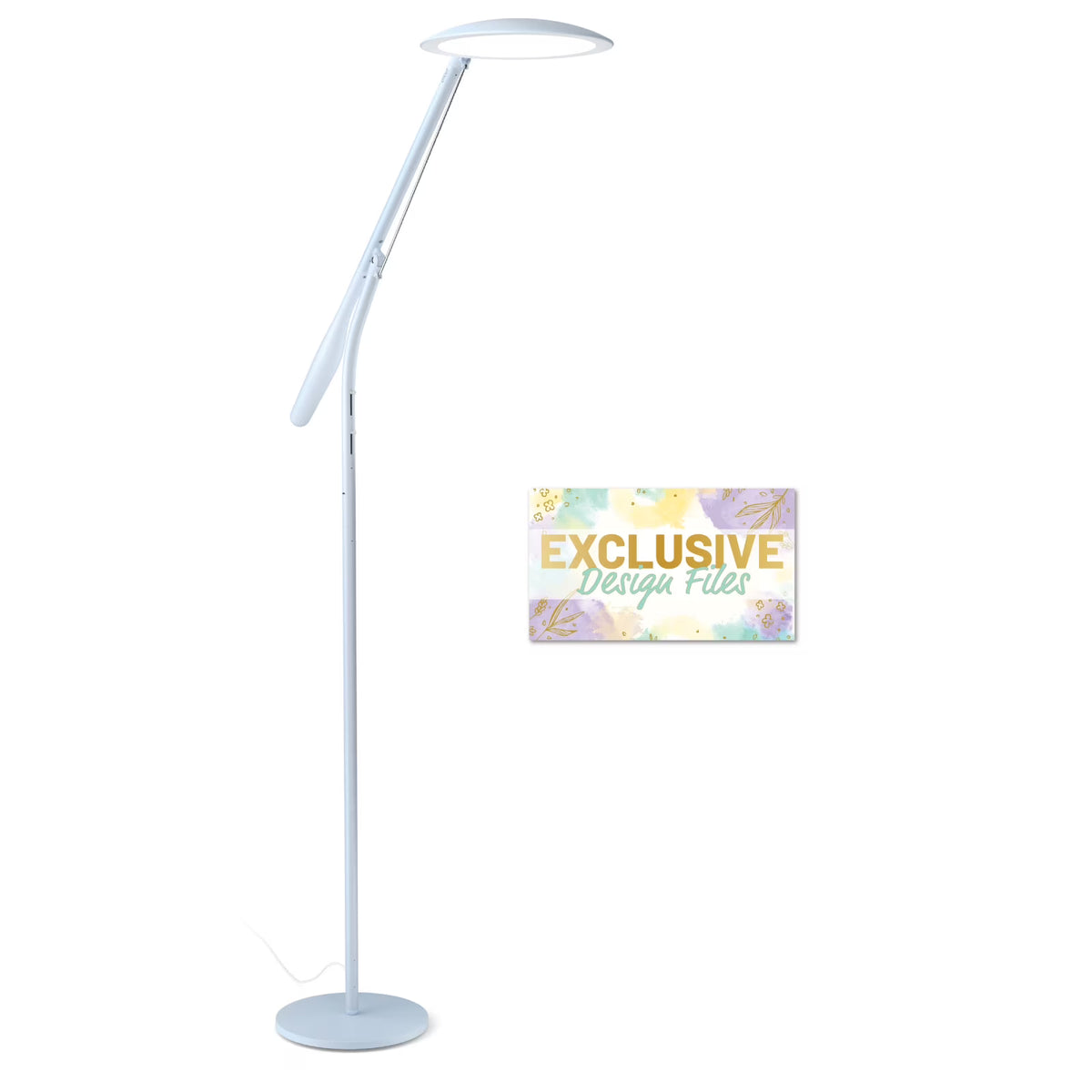 Floor Lamp with Design Files Bundle O87572