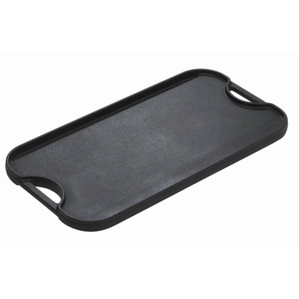 Black Cast-Iron Reversible Grill & Griddle R728242