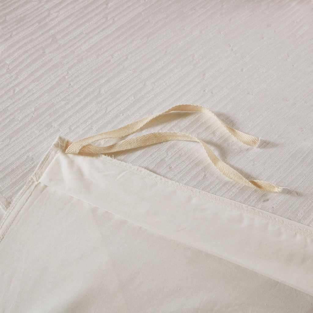 Cotton Blend Duvet Cover Set (White - King) O30949