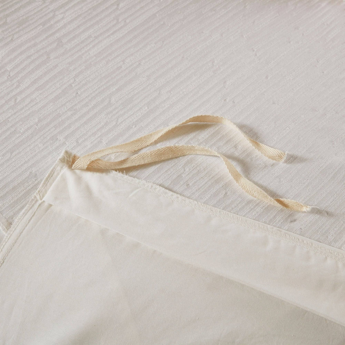 Cotton Blend Duvet Cover Set (White - King) O30949