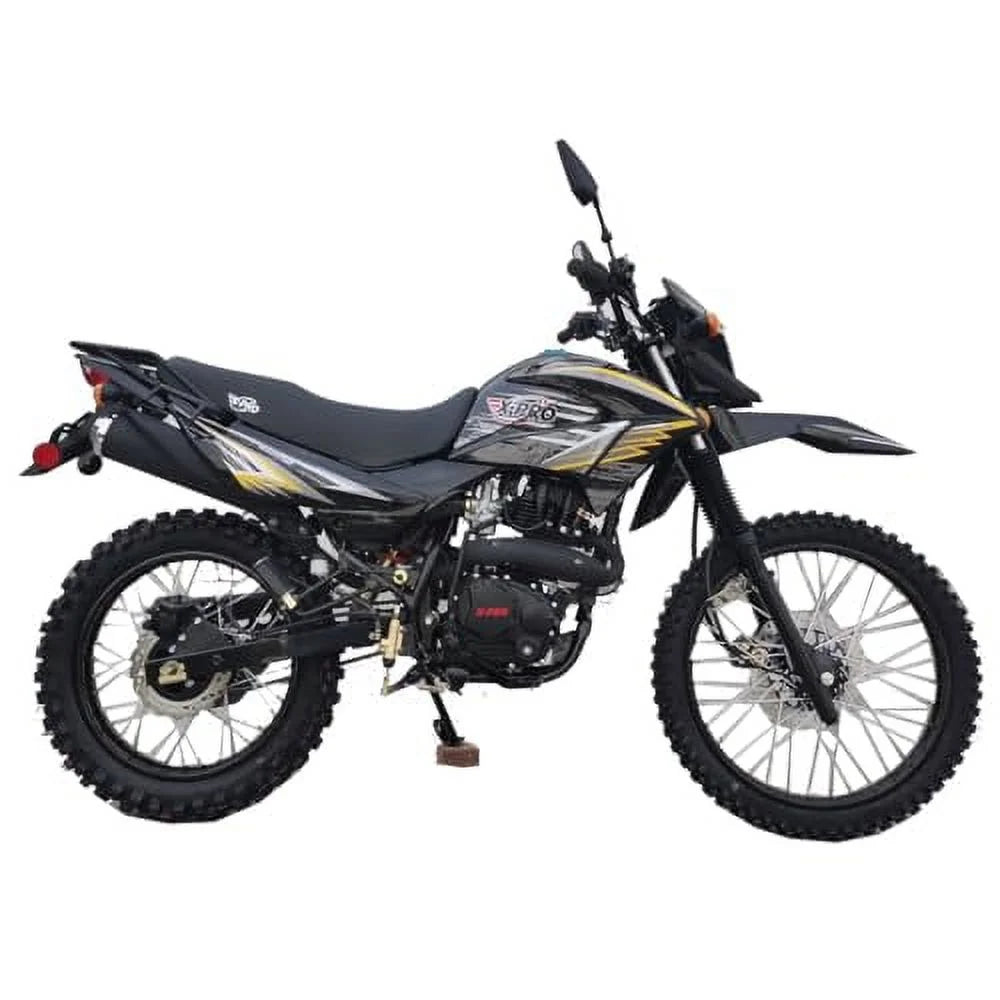 250cc Dirt Bike with 5-Speed Manual Transmission 21"/18" Wheels U6881