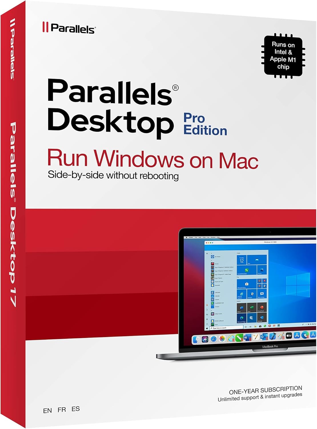 Parallels Desktop 17 for Mac Pro Edition Virtual Machine Software 1-Year Subscription N92558